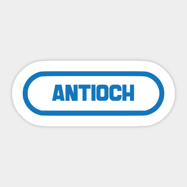 Antioch City Sticker by AvoriseStudio